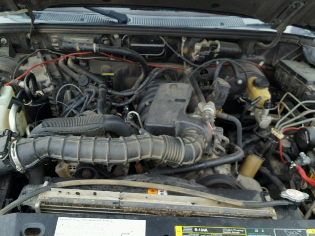 1FTYR10UX3PA89721 - 2003 FORD RANGER BLACK photo 7