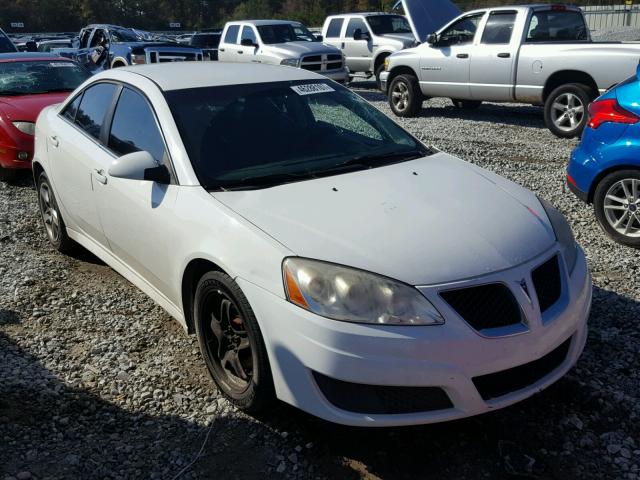 1G2ZA5E02A4150930 - 2010 PONTIAC G6 WHITE photo 1