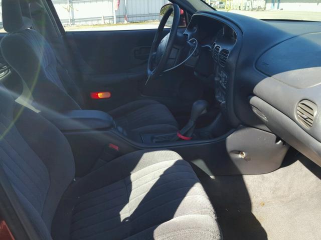 1G2WK52J2YF301793 - 2000 PONTIAC GRAND PRIX RED photo 5