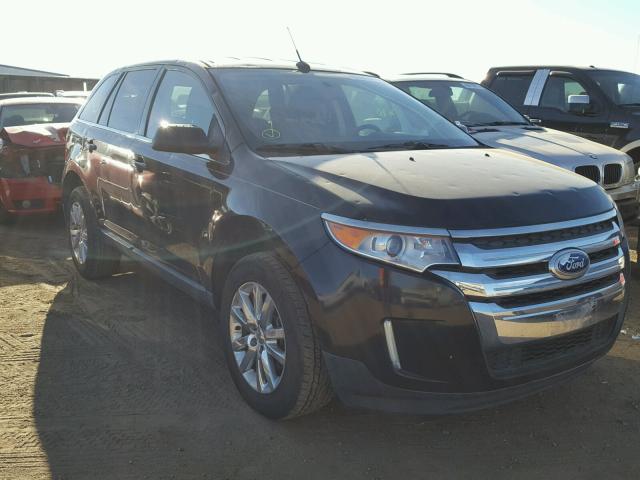 2FMDK4KC3CBA08778 - 2012 FORD EDGE LIMIT BLACK photo 1