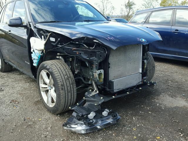 5UXKR0C51H0U53298 - 2017 BMW X5 XDRIVE3 BLACK photo 9