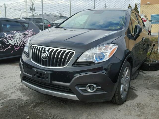 KL4CJGSB8EB724462 - 2014 BUICK ENCORE BLACK photo 2