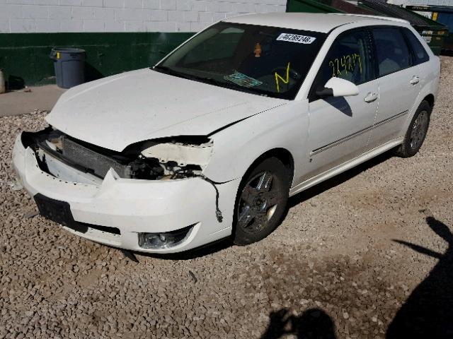1G1ZT68N57F266891 - 2007 CHEVROLET MALIBU MAX თეთრი ფოტო 2