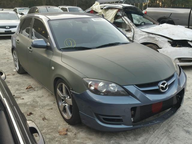 JM1BK34M981859756 - 2008 MAZDA SPEED 3 BLUE photo 1