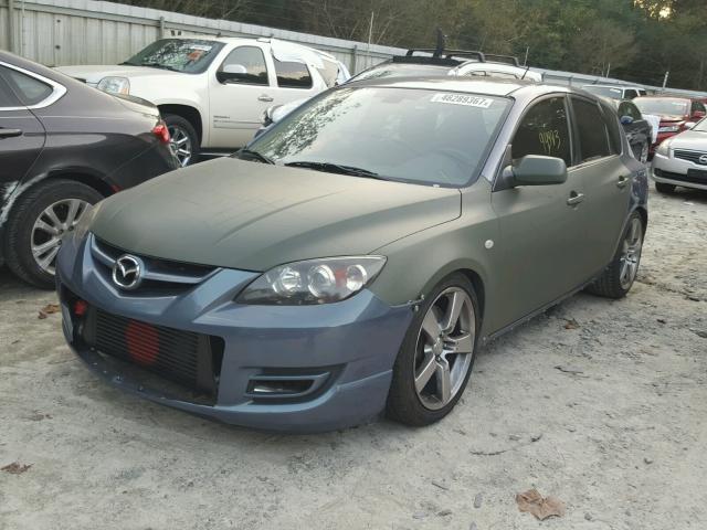 JM1BK34M981859756 - 2008 MAZDA SPEED 3 蓝色 照片 2