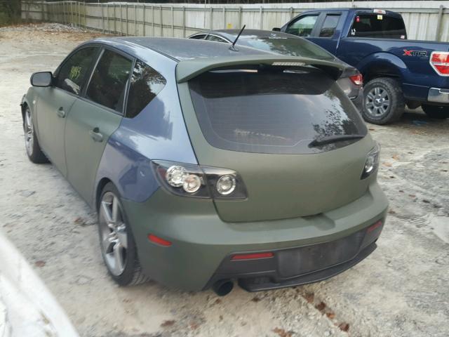 JM1BK34M981859756 - 2008 MAZDA SPEED 3 蓝色 照片 3