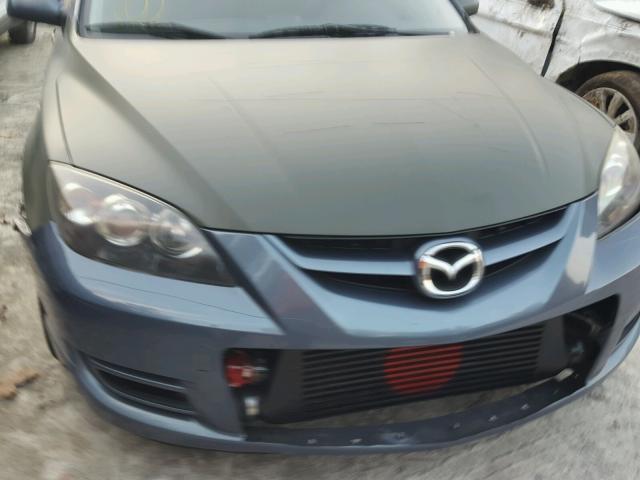 JM1BK34M981859756 - 2008 MAZDA SPEED 3 蓝色 照片 9