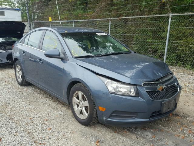 1G1PF5SC8C7205135 - 2012 CHEVROLET CRUZE LT BLUE photo 1