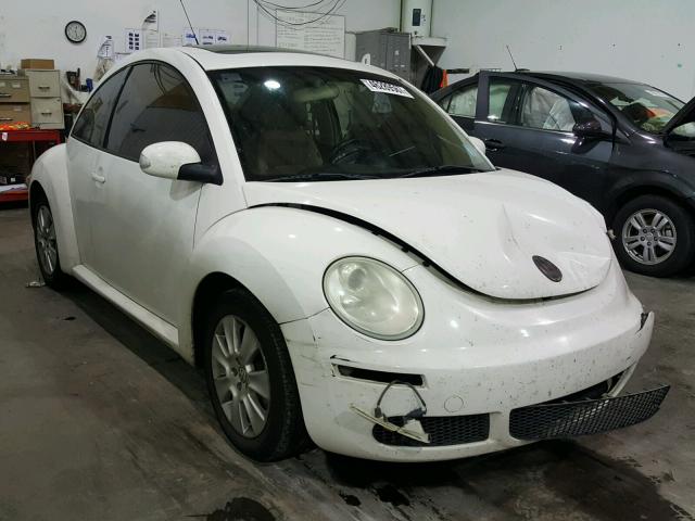 3VWRW31C59M506012 - 2009 VOLKSWAGEN NEW BEETLE WHITE photo 1