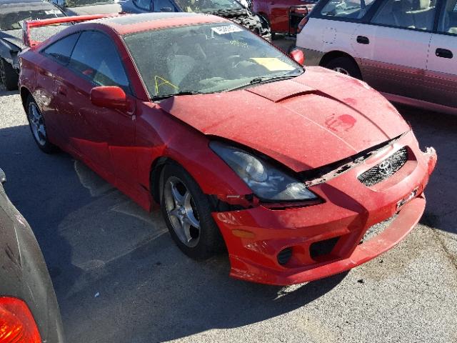 JTDDY32T140070664 - 2004 TOYOTA CELICA GT- RED photo 1