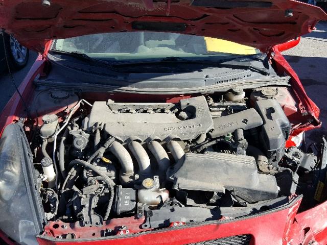 JTDDY32T140070664 - 2004 TOYOTA CELICA GT- RED photo 7