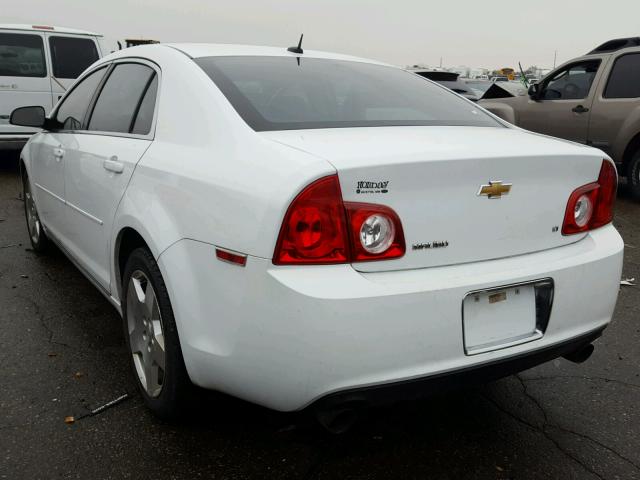 1G1ZJ577994114100 - 2009 CHEVROLET MALIBU 2LT WHITE photo 3