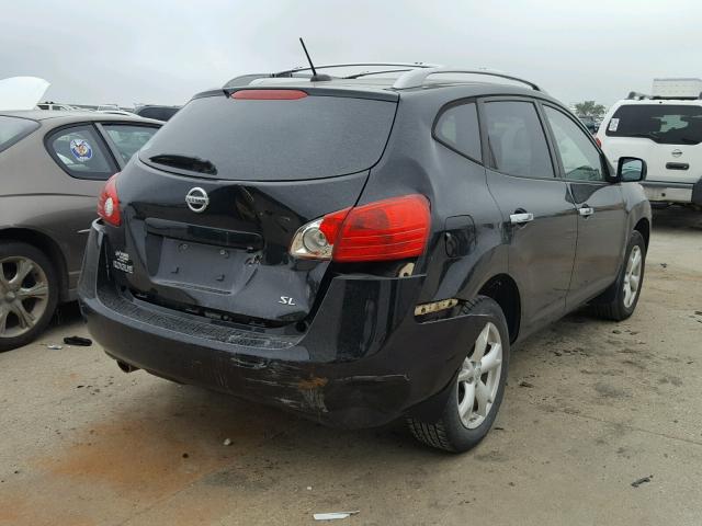 JN8AS5MT7AW008468 - 2010 NISSAN ROGUE BLACK photo 4