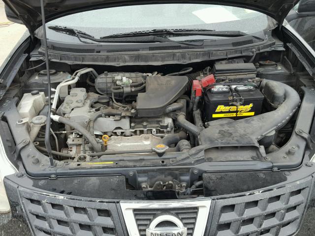 JN8AS5MT7AW008468 - 2010 NISSAN ROGUE BLACK photo 7