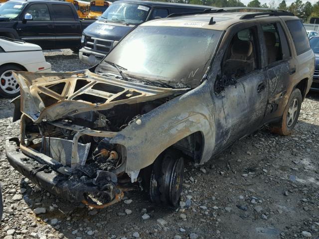 1GNDS13S562184757 - 2006 CHEVROLET TRAILBLAZE GOLD photo 2