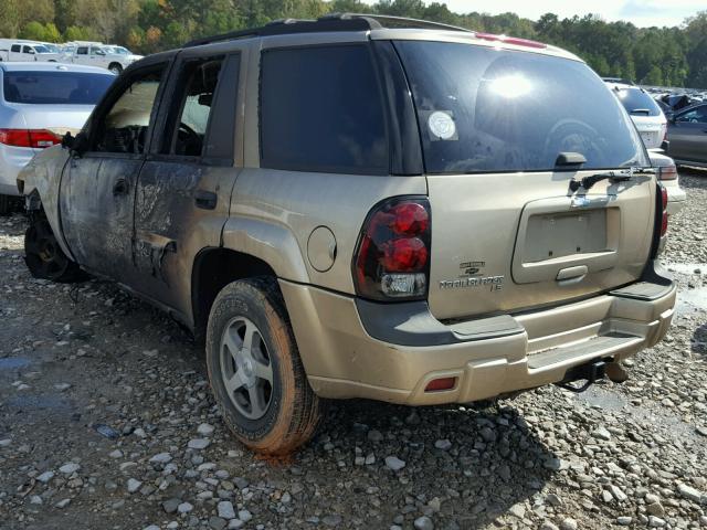 1GNDS13S562184757 - 2006 CHEVROLET TRAILBLAZE GOLD photo 3