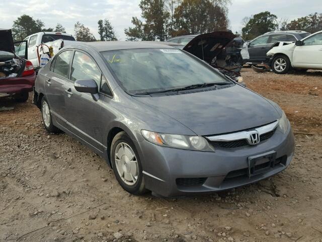 JHMFA36249S014033 - 2009 HONDA CIVIC HYBR GRAY photo 1