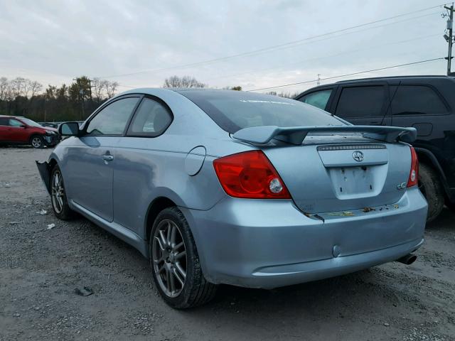 JTKDE177250040656 - 2005 TOYOTA SCION TC BLUE photo 3