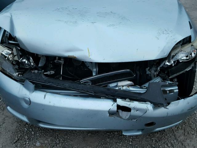 JTKDE177250040656 - 2005 TOYOTA SCION TC 蓝色 照片 7
