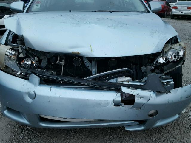 JTKDE177250040656 - 2005 TOYOTA SCION TC BLUE photo 9