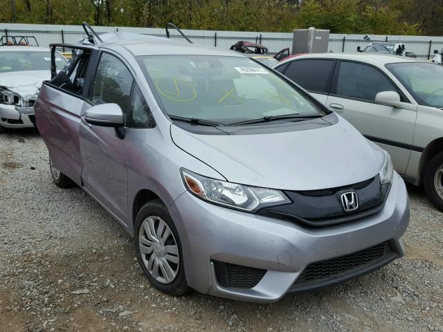 JHMGK5H58HS005614 - 2017 HONDA FIT LX Сріблястий фото 1