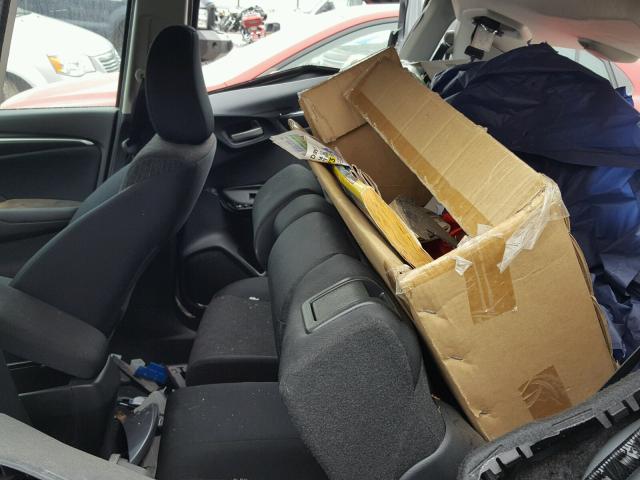 JHMGK5H58HS005614 - 2017 HONDA FIT LX Сріблястий фото 6