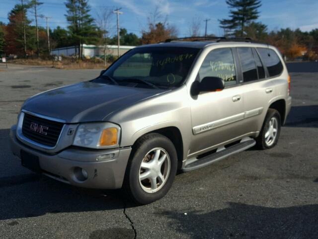 1GKDT13S122452806 - 2002 GMC ENVOY GRAY photo 2