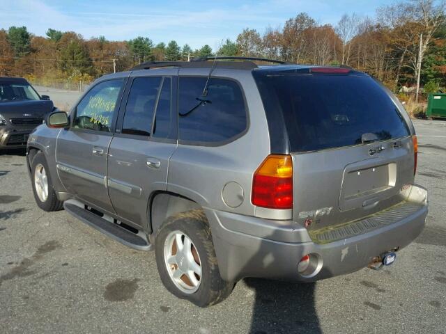 1GKDT13S122452806 - 2002 GMC ENVOY GRAY photo 3