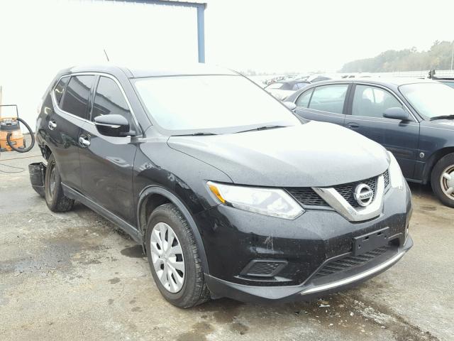 KNMAT2MT7FP590791 - 2015 NISSAN ROGUE S BLACK photo 1