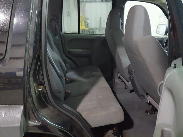 1J4GL48K07W659376 - 2007 JEEP LIBERTY BLACK photo 6