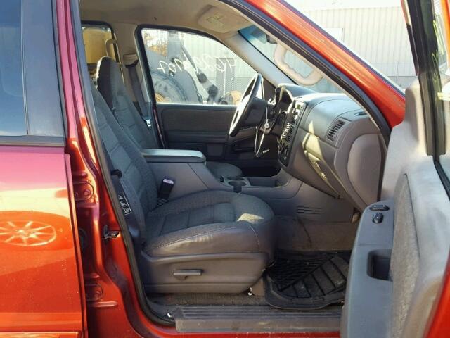 1FMZU72E52ZB14180 - 2002 FORD EXPLORER X RED photo 5