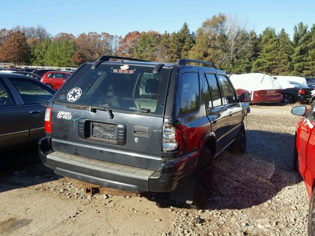 4S2CK58W534304102 - 2003 ISUZU RODEO S BLACK photo 4