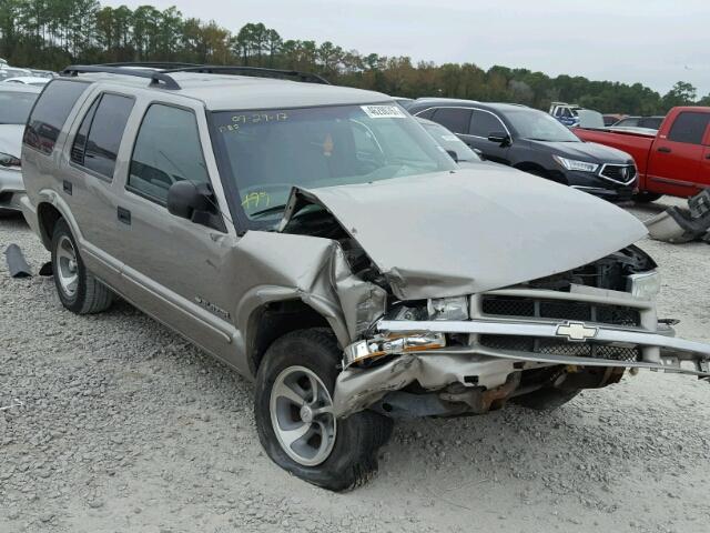 1GNCS13X64K156129 - 2004 CHEVROLET BLAZER BEIGE photo 1