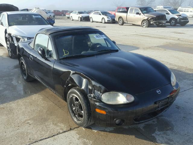 JM1NB3532Y0153057 - 2000 MAZDA MX-5 MIATA BLACK photo 1