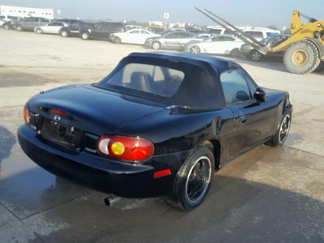 JM1NB3532Y0153057 - 2000 MAZDA MX-5 MIATA BLACK photo 4