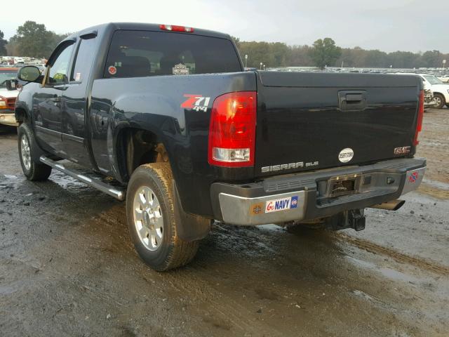 1GT220CG1DZ394072 - 2013 GMC SIERRA K25 BLACK photo 3