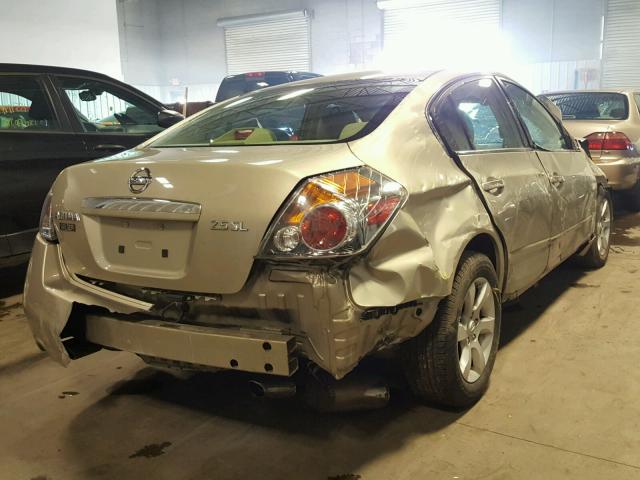 1N4AL21E19N445886 - 2009 NISSAN ALTIMA 2.5 TAN photo 4