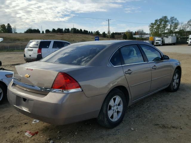 2G1WT58K469378267 - 2006 CHEVROLET IMPALA LT GRAY photo 4