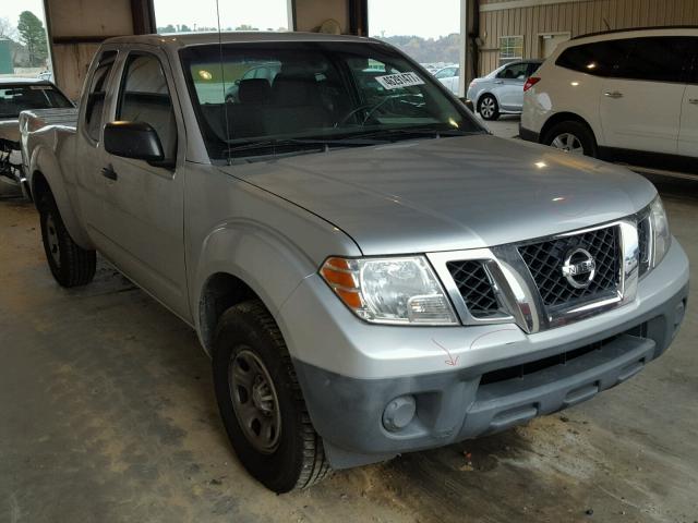 1N6BD0CT5AC428663 - 2010 NISSAN FRONTIER K SILVER photo 1