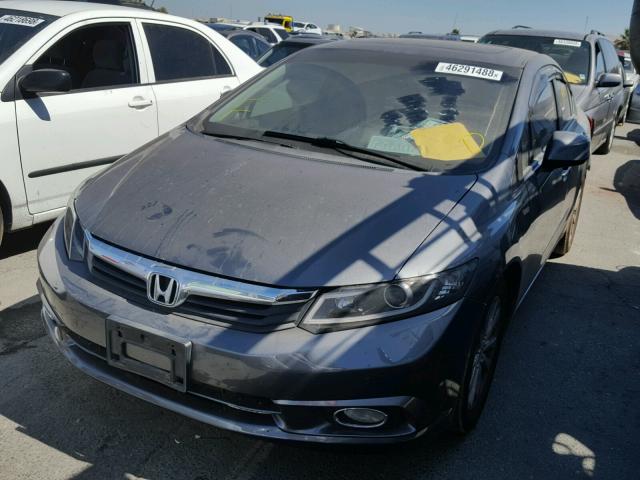 19XFB2F97CE340960 - 2012 HONDA CIVIC EXL 灰色 照片 2