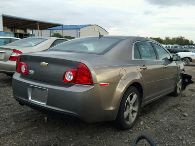 1G1ZC5E17BF309406 - 2011 CHEVROLET MALIBU 1LT BEIGE photo 4