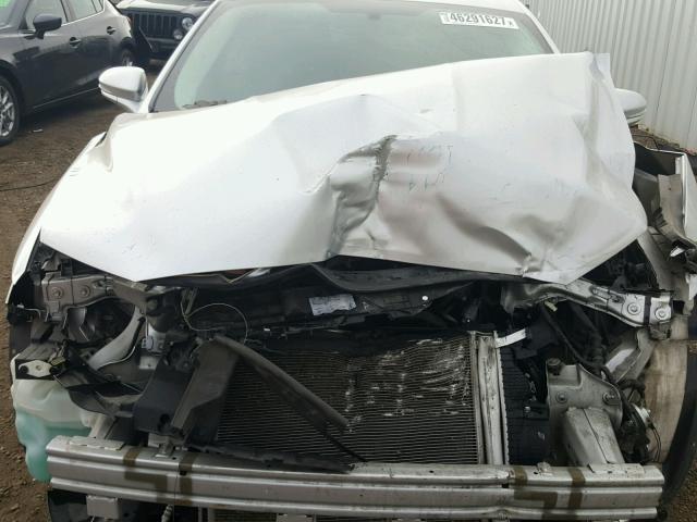 3FA6P0H75ER136855 - 2014 FORD FUSION SE SILVER photo 7