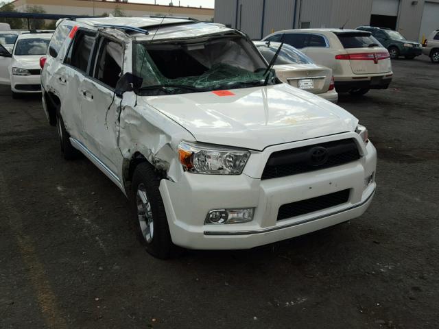 JTEZU5JR9C5045544 - 2012 TOYOTA 4RUNNER SR WHITE photo 1