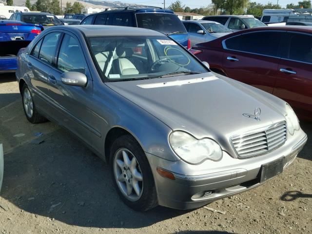 WDBRF61J23F350827 - 2003 MERCEDES-BENZ C 240 BEIGE photo 1