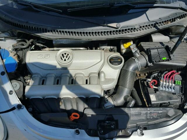 3VWRF31Y87M416748 - 2007 VOLKSWAGEN NEW BEETLE 银色 照片 7