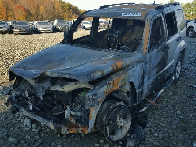 1J8GP28K39W512513 - 2009 JEEP LIBERTY SP BURN photo 2