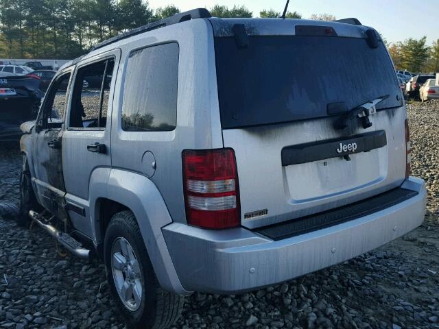 1J8GP28K39W512513 - 2009 JEEP LIBERTY SP BURN photo 3