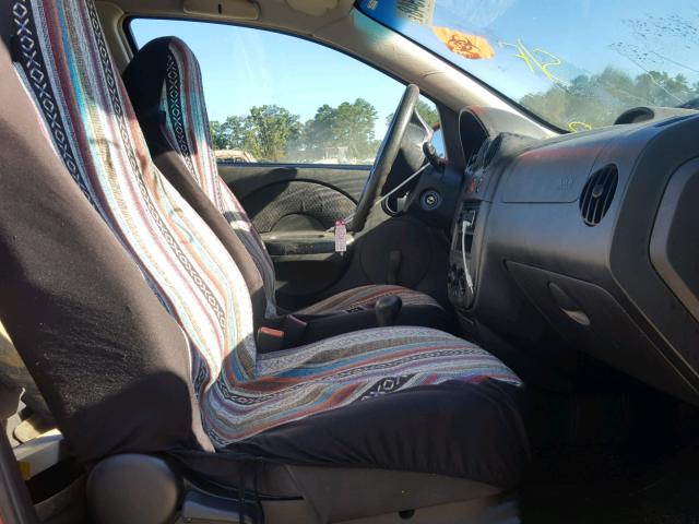 KL1TD56646B626388 - 2006 CHEVROLET AVEO BASE Қызғылт сары фото 5