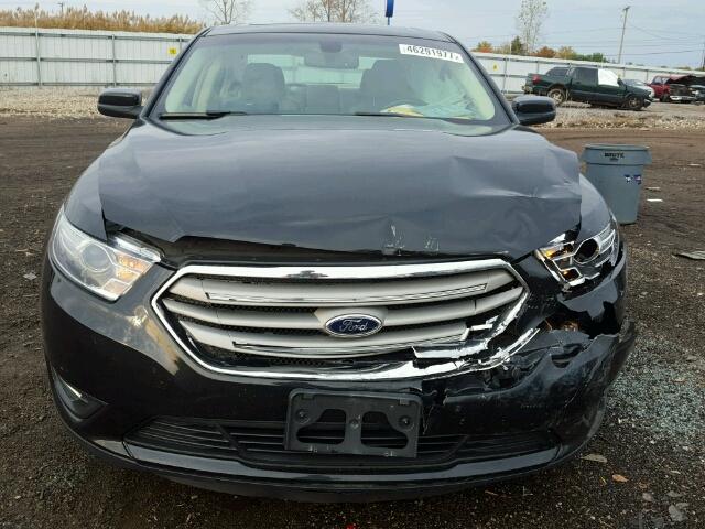 1FAHP2E8XDG180308 - 2013 FORD TAURUS SEL BLACK photo 9