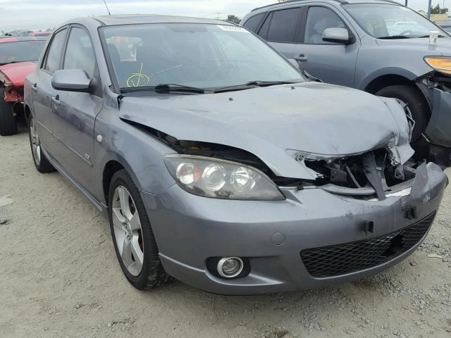 JM1BK144761443710 - 2006 MAZDA 3 HATCHBAC GRAY photo 1